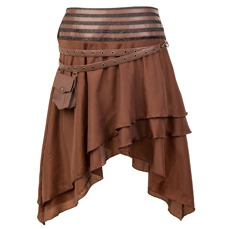 Brown Dropped Waist &Small Poc - Summer Victorian Clothing review and price