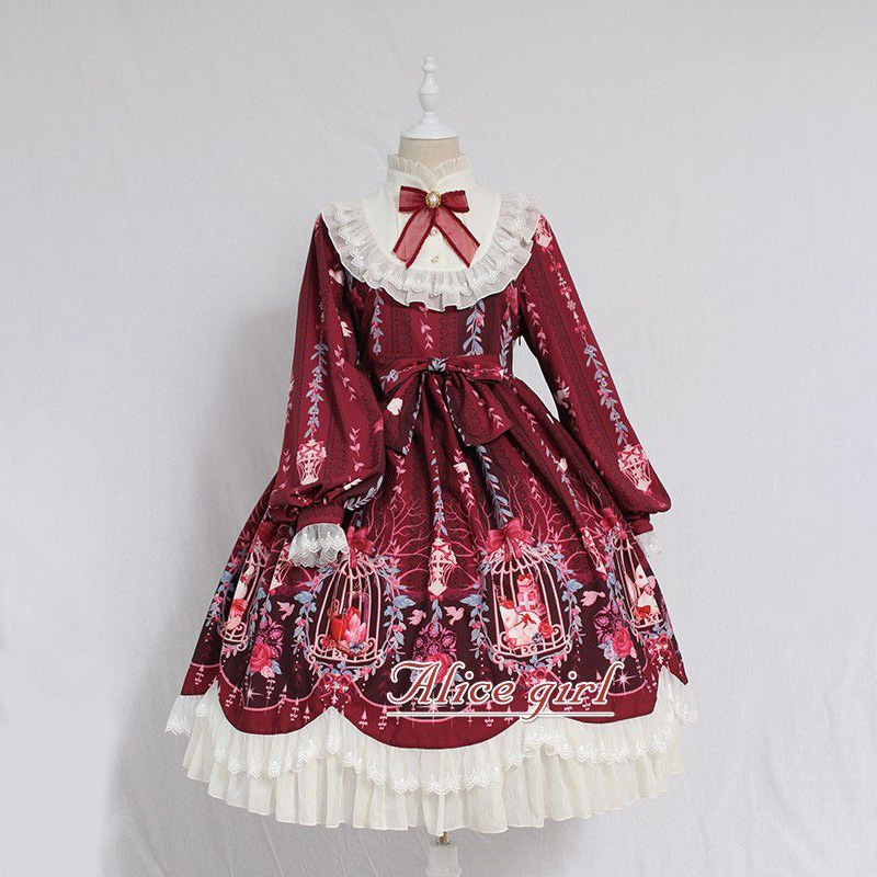 MAGOGO Kawaii Lolita Dress Lon - Summer Victorian Clothing review and price