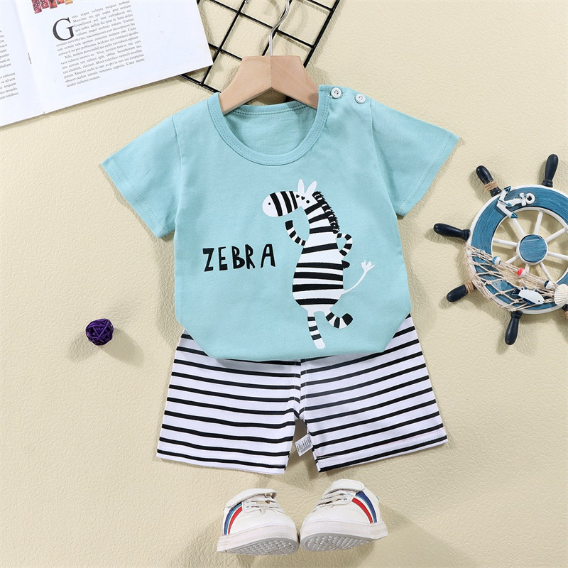 Cotton Tees+Shorts 2-piece Tra - Summer Clothing Baby Boy review and price