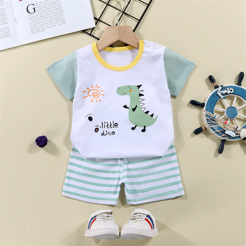 Cotton Tees+Shorts 2-piece Tra - Summer Clothing Baby Boy review and price