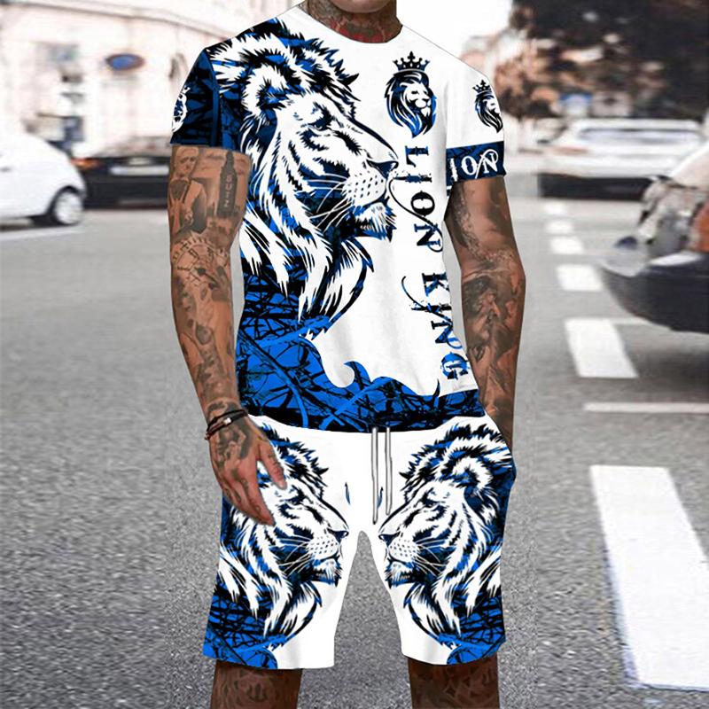 Animal Tiger Tracksuit 3D Prin - Summer Clothing For A Beach review and price