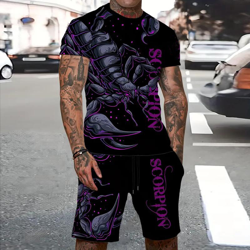 Animal Tiger Tracksuit 3D Prin - Summer Clothing For A Beach review and price