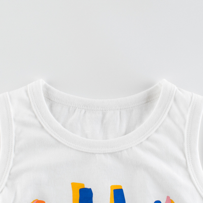 2022 Summer Children Vests Clo - Summer Clothing Baby Boy review and price